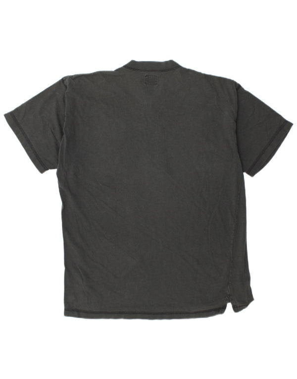 LEVI'S - Camiseta para hombre, talla grande, algodón negro