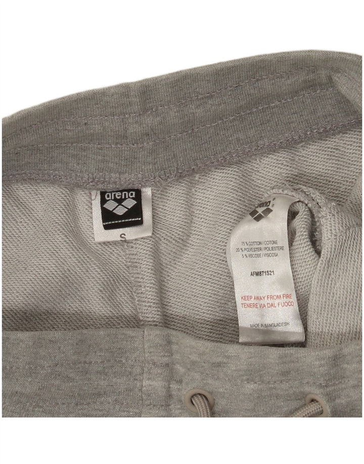 ARENA Shorts deportivos gráficos para hombre Algodón gris pequeño
