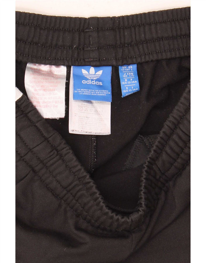 Adidas Pantalón corto deportivo para niño 13-14 años Negro Poliéster