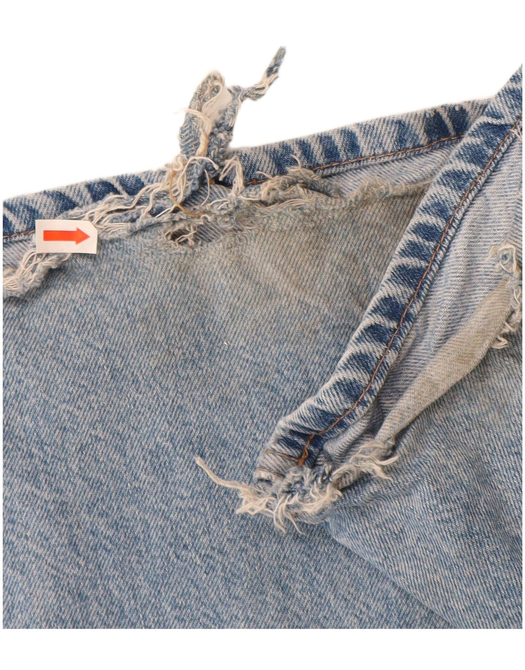 ZARA Vaqueros Cargo Acampanados Mujer EU 34 2XS W24 L32 Algodón Azul