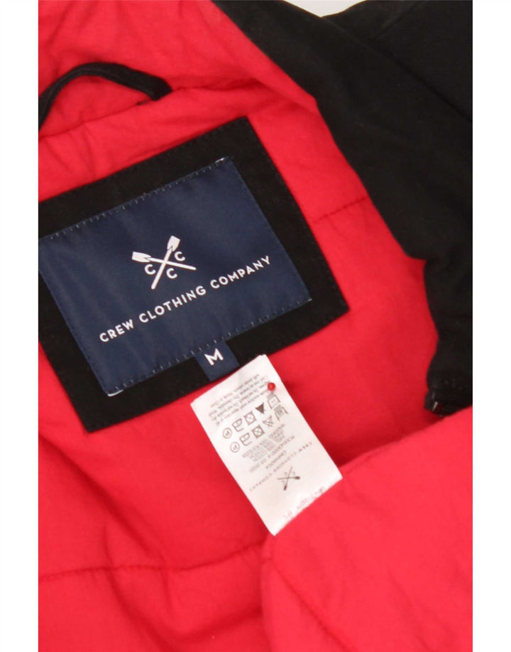 Crew Clothing Chaleco para hombre UK 38 Medium Negro Algodón