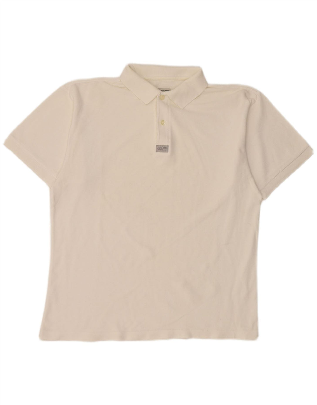 Polo Levi's para hombre blanco grande