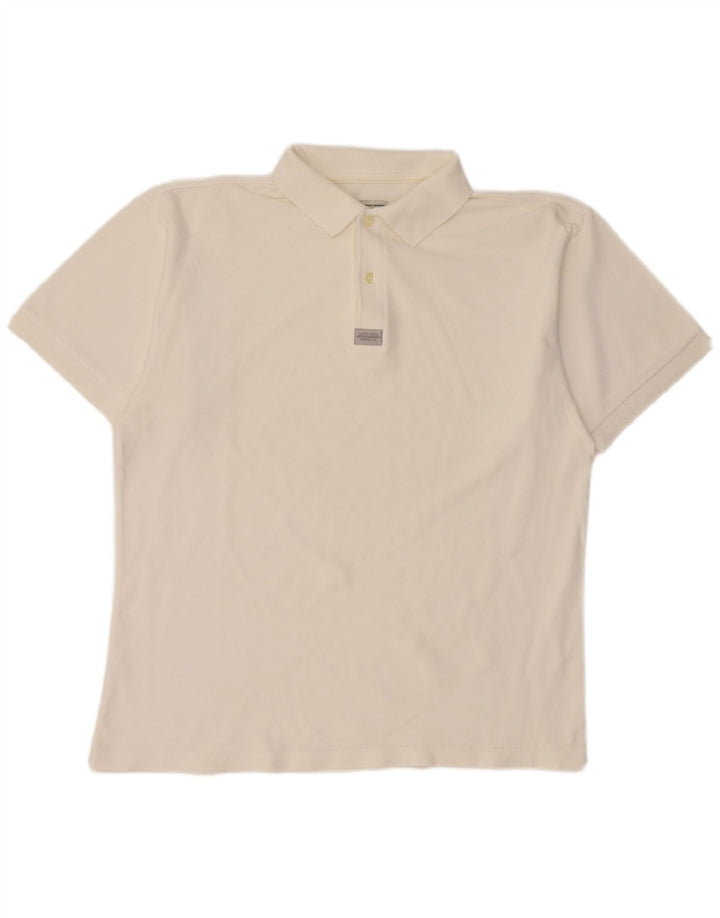 Polo Levi's para hombre blanco grande