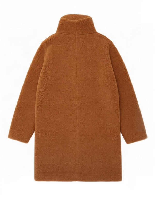 Abrigo con osito de peluche para mujer Fat Face UK 42 Poliéster beige medio