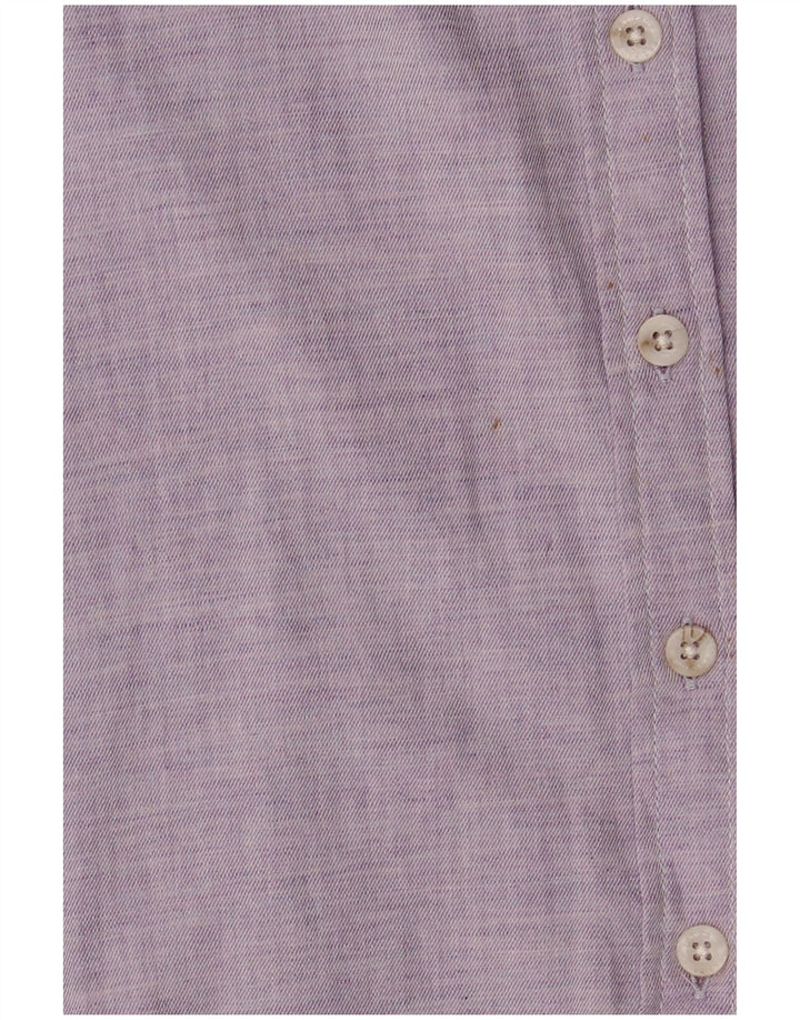 FAT FACE Camisa para hombre UK 42 Mediana Púrpura
