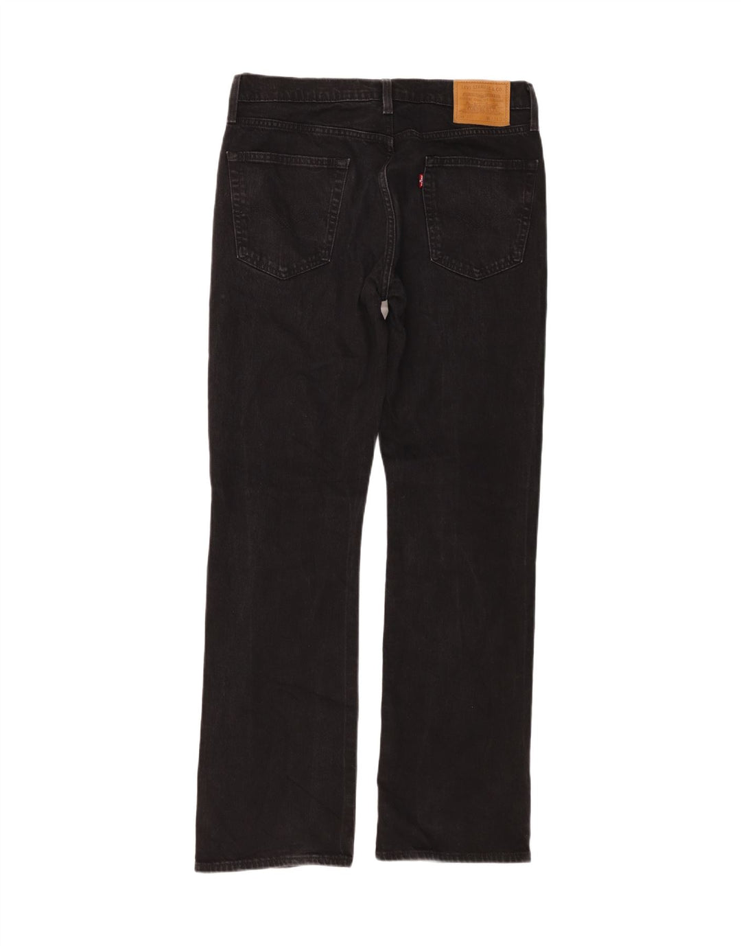 Levi's Hombre 527 Vaqueros Bootcut W33 L34 Algodón Negro