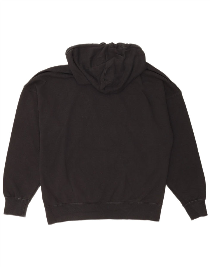 Converse Hombre Sudadera Con Capucha Gráfica Jersey De Algodón Negro Mediano
