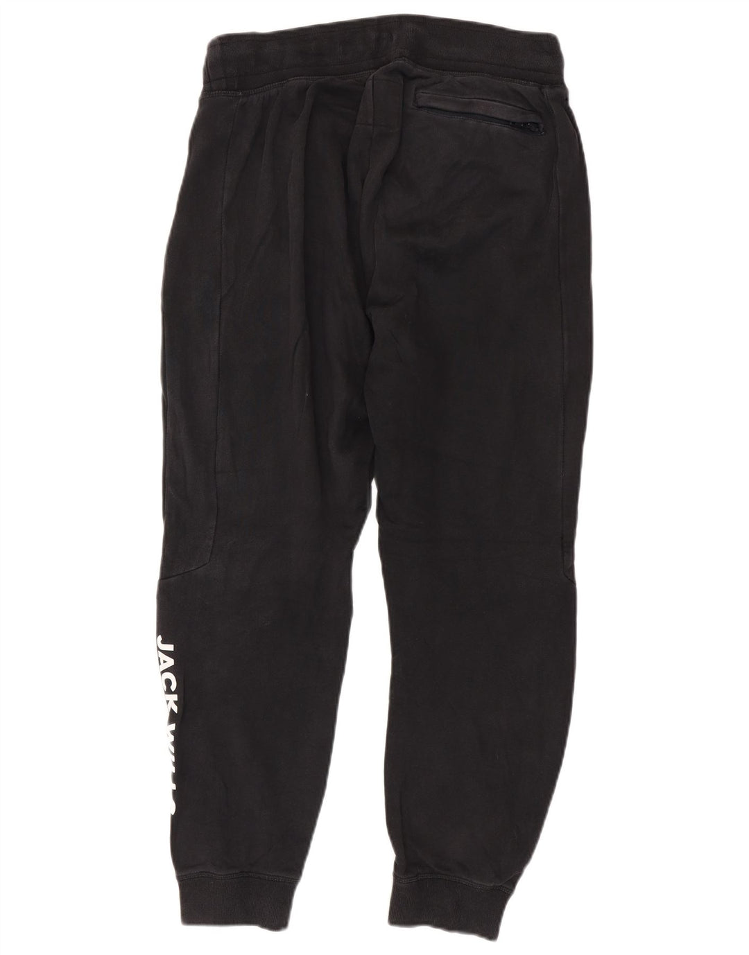Jack Wills Hombre Pantalones De Chándal Gráfico Joggers Medium Negro Algodón