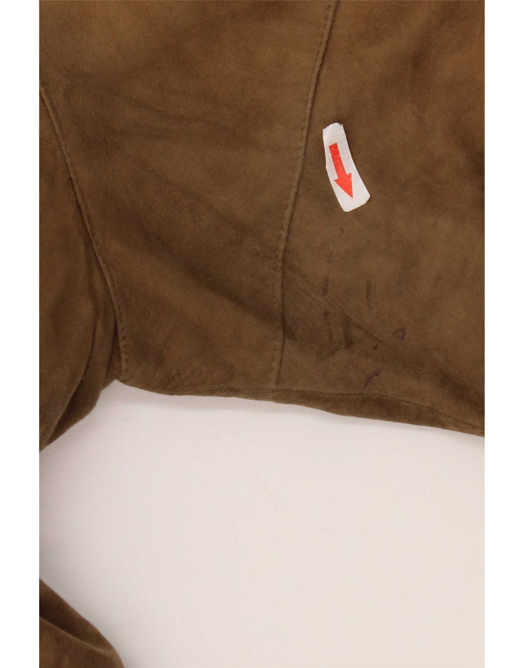 Vintage hombres bombardero ante chaqueta Reino Unido 38 medio beige