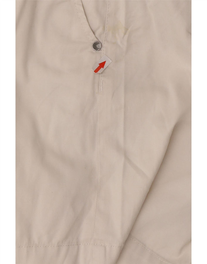 Pantalones cortos chinos Gas para hombre W29 Algodón blanco mediano