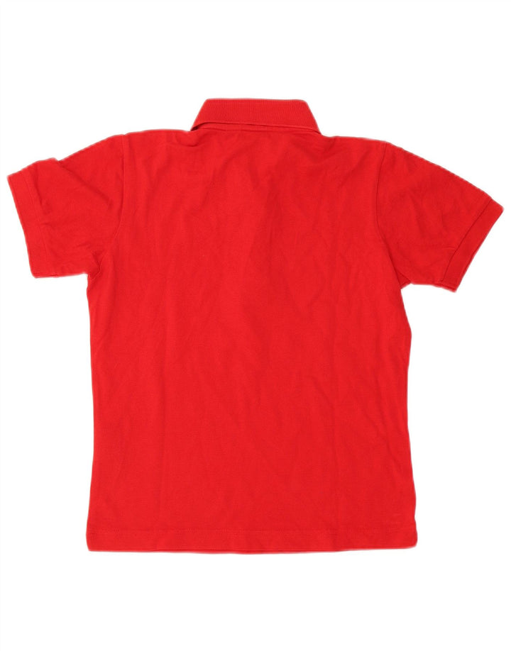 KAPPA Polo para mujer UK 10 Small Red Cotton