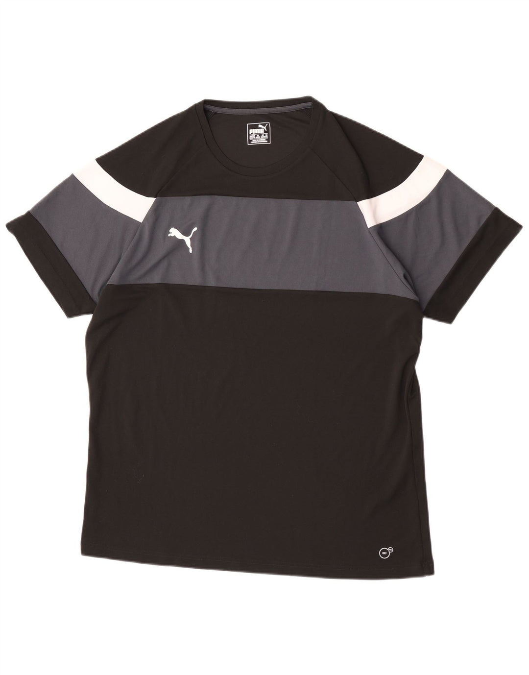 PUMA Camiseta para hombre Top 2XL Black Colourblock