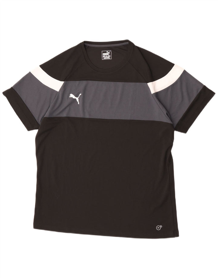 PUMA Camiseta para hombre Top 2XL Black Colourblock