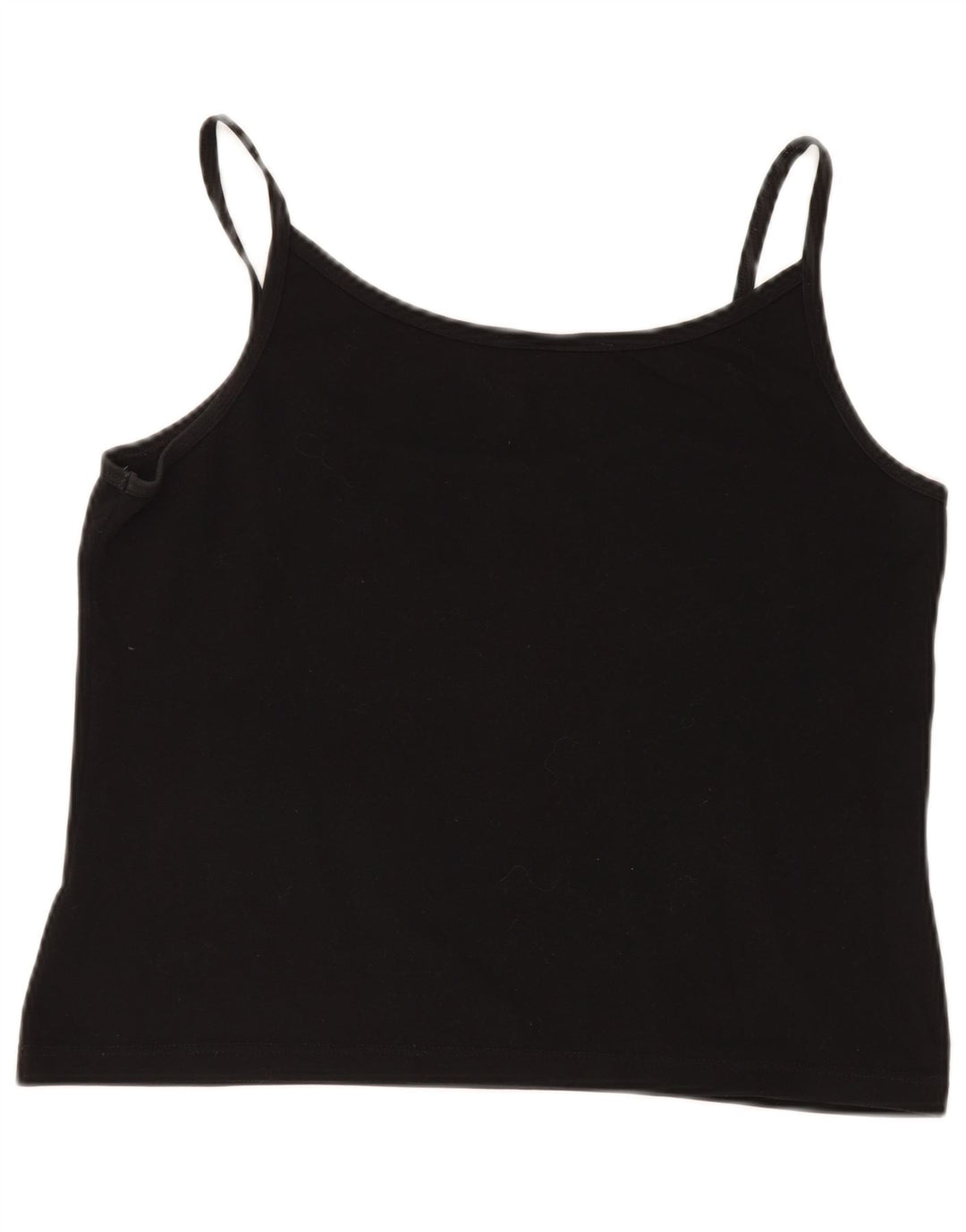 Lacoste Cami Top Mujer Talla 48 XL Algodón Negro