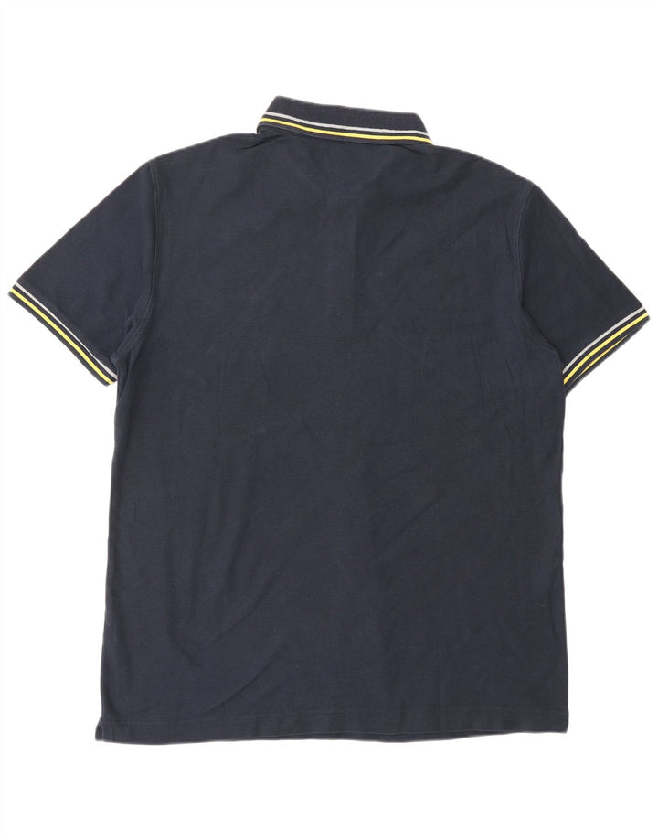 LOTTO Mens Polo Shirt Large Navy Blue