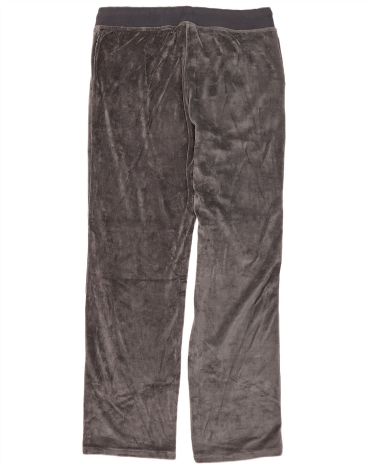 CHAMPION Pantalones de chándal de terciopelo para mujer UK 18 XL Algodón gris