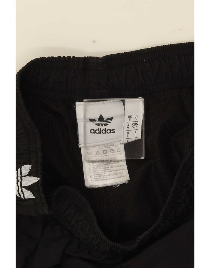 Adidas Mens Graphic Sport Shorts Pequeño Poliéster Negro