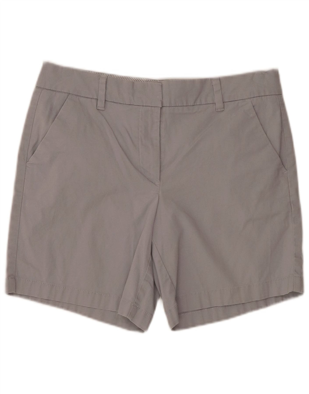 TOMMY HILFIGER Pantalones cortos chinos para mujer US 8 Mediano W32 Algodón gris
