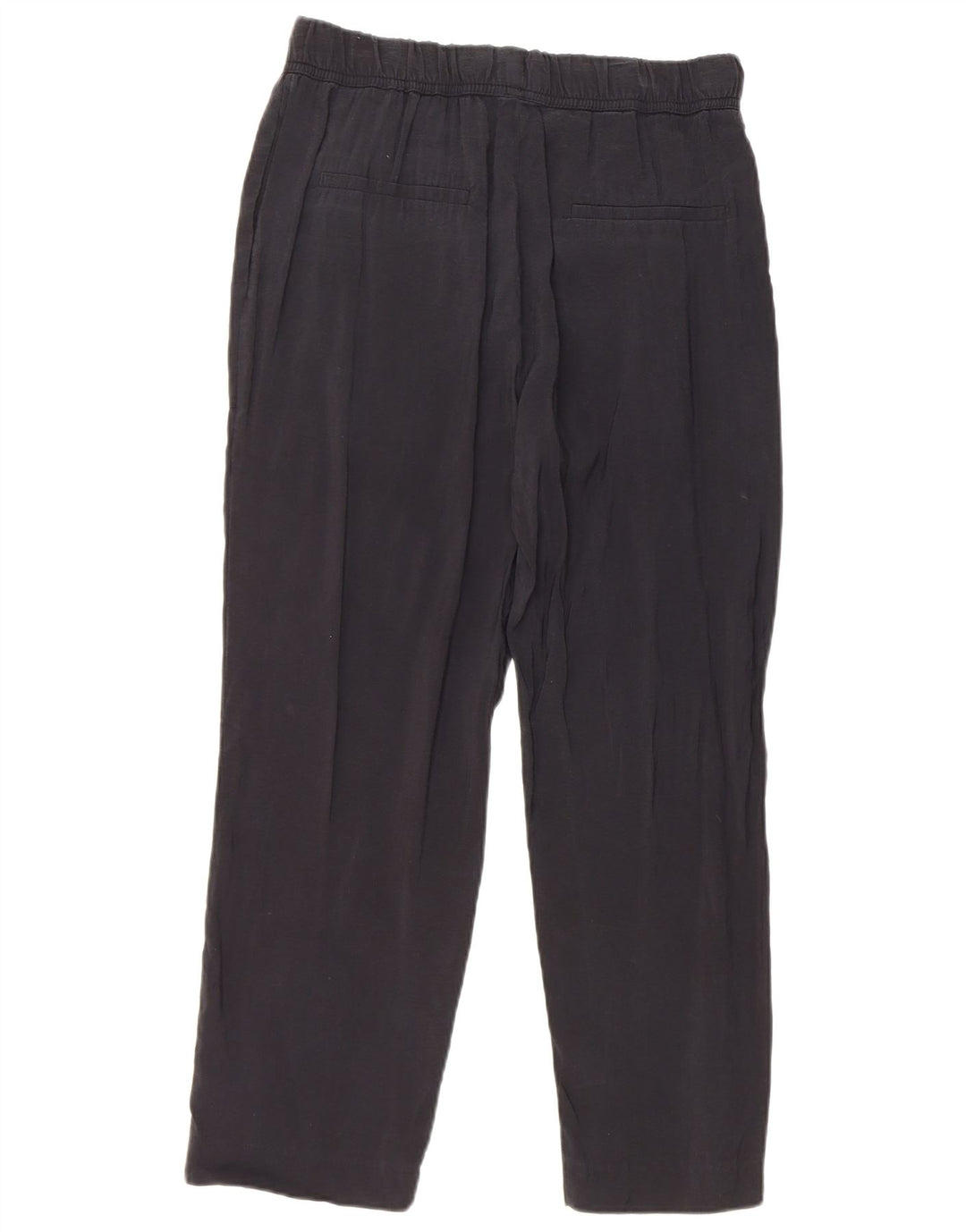 Zara Mujer Pantalones Cortos Rectos Medianos W28 L25 Negro