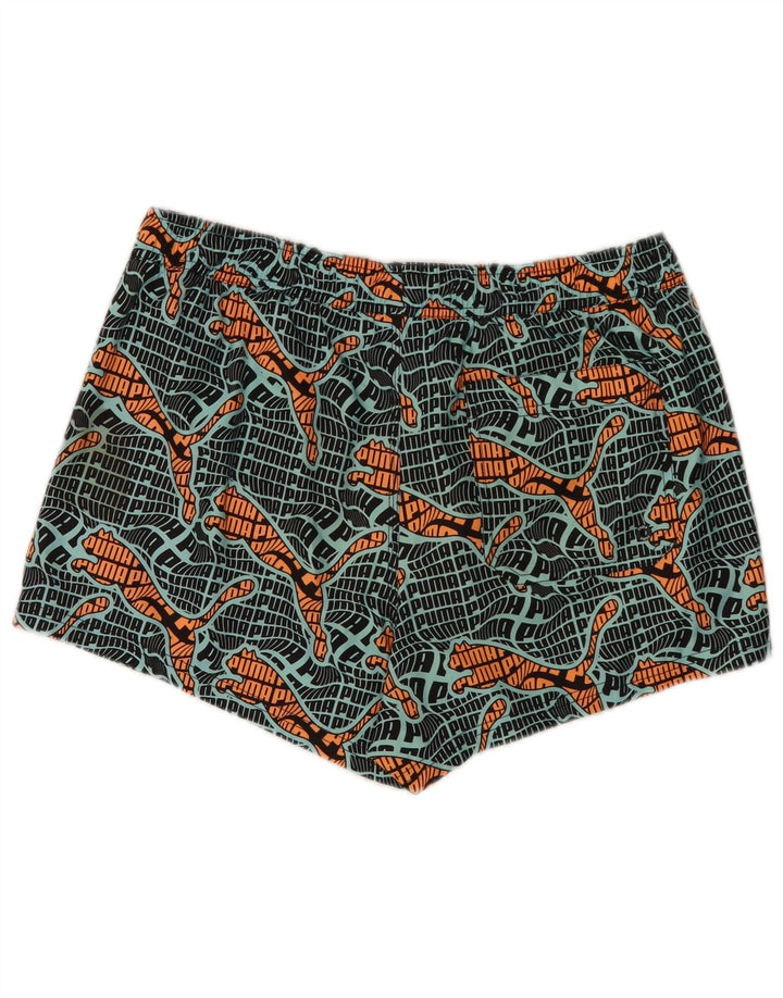 Puma Bañador con gráfico para hombre, talla grande, poliéster multicolor