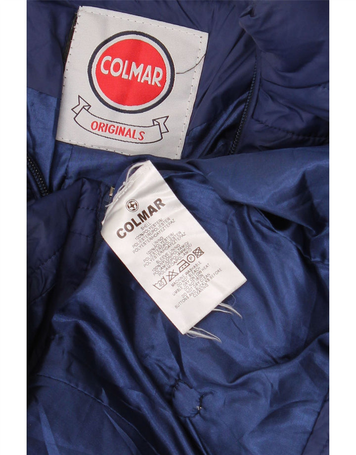 Colmar Chaqueta acolchada para hombre ES 38 Mediana Azul marino Poliéster