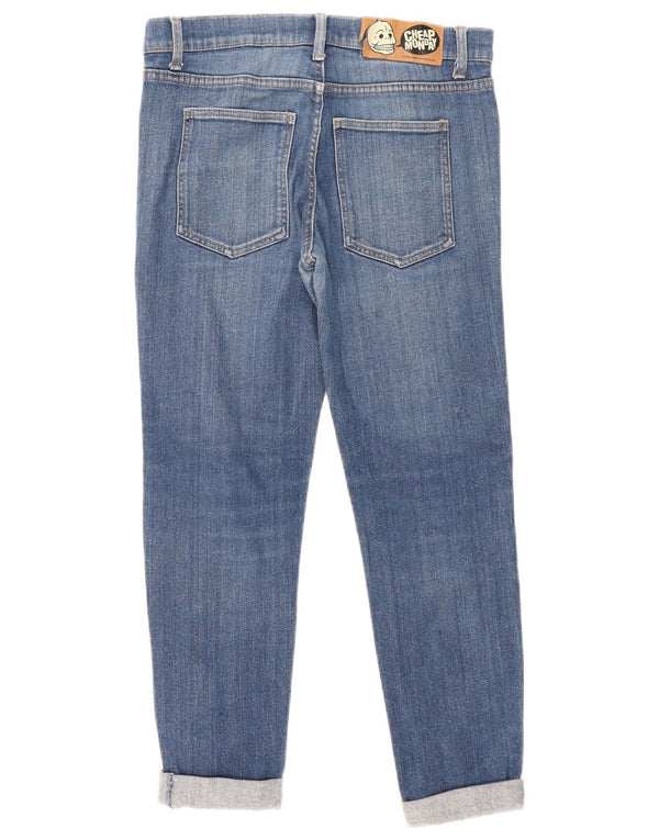 Vaqueros ajustados para mujer de Cheap Monday W31 L29 Algodón azul