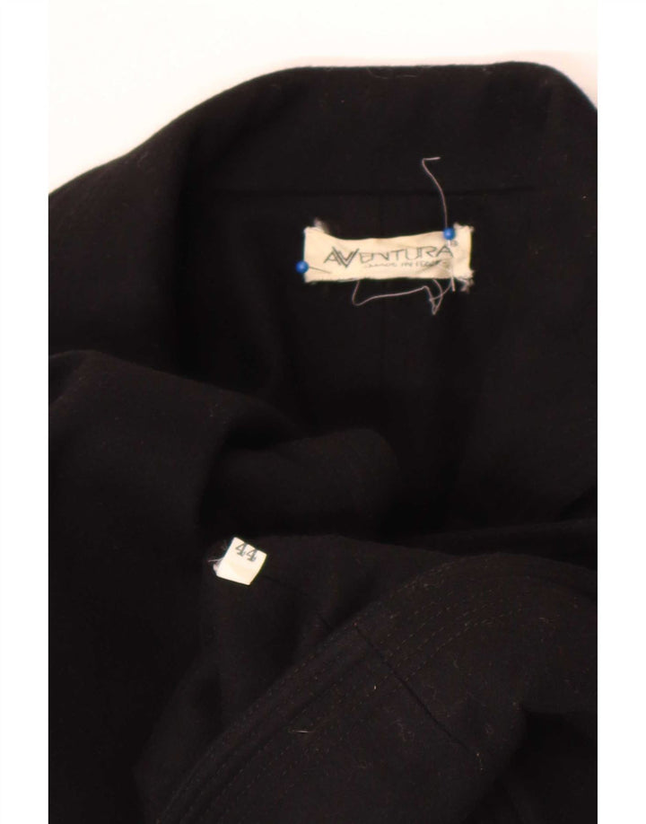 Aventura Chaqueta tipo blazer extragrande con 1 botón para mujer IT 44 Medium Black