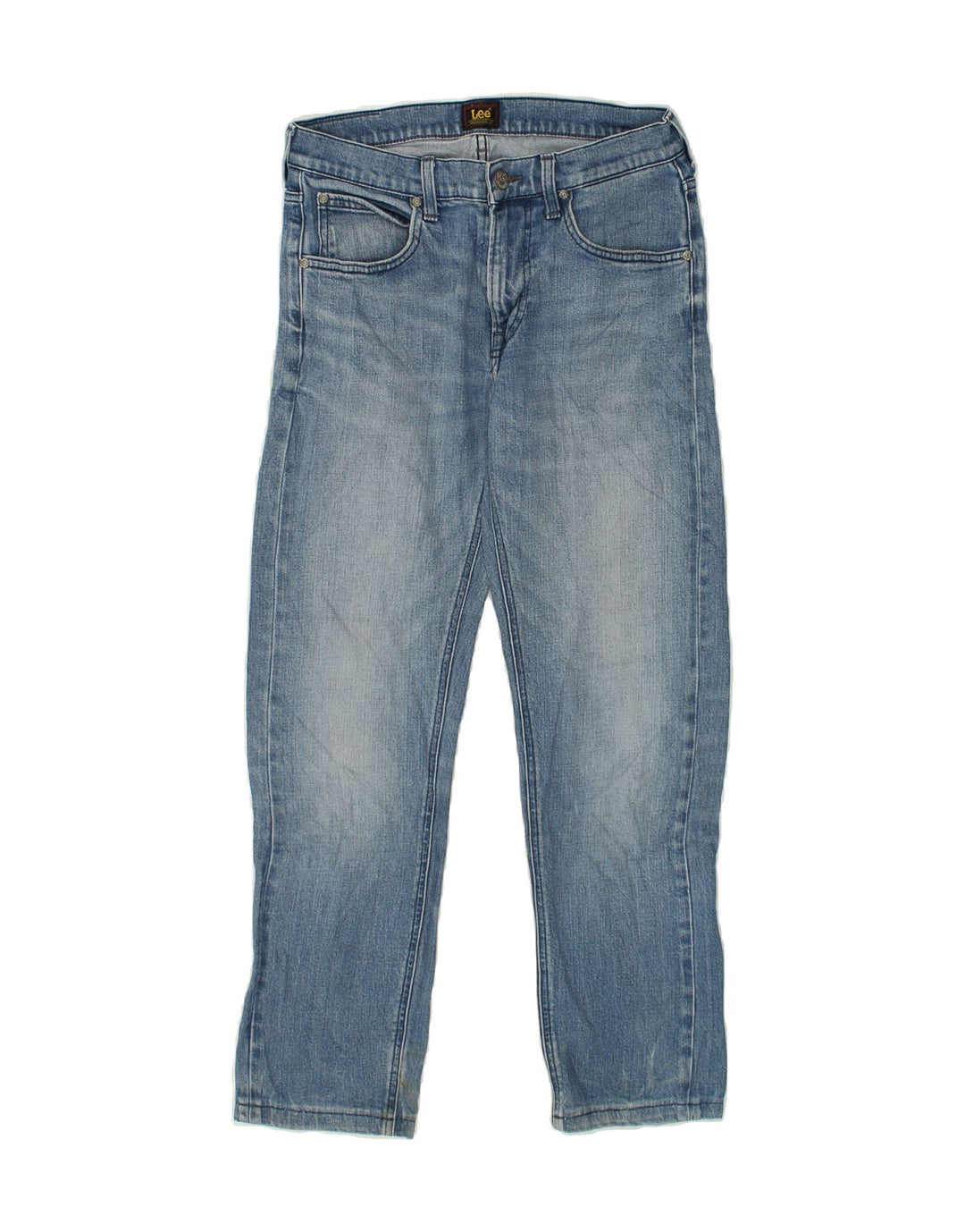 LEE Mens Daren Zip Fly Slim Jeans W29 L28  Blue Cotton | Vintage Lee | Thrift | Second-Hand Lee | Used Clothing | Messina Hembry 