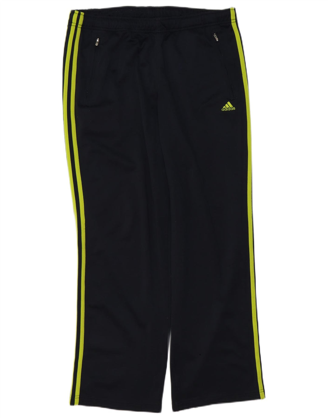 Adidas Pantalones de chándal para hombre UK 40/42 Medium Negro Poliéster