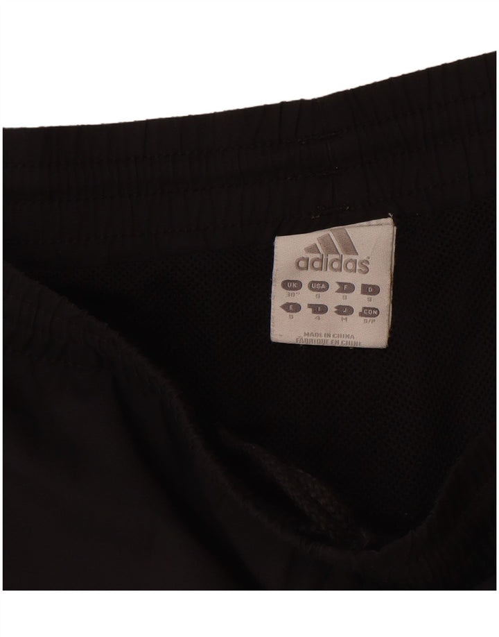 Adidas - Pantalones cortos deportivos para hombre, talla grande, poliéster negro
