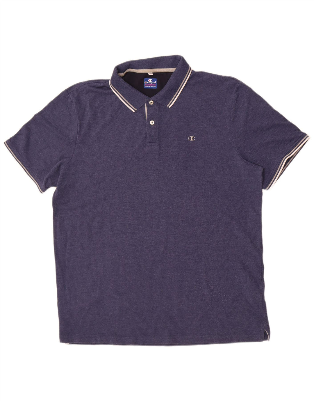 Champion Polo Hombre 3XL Azul Marino Algodón