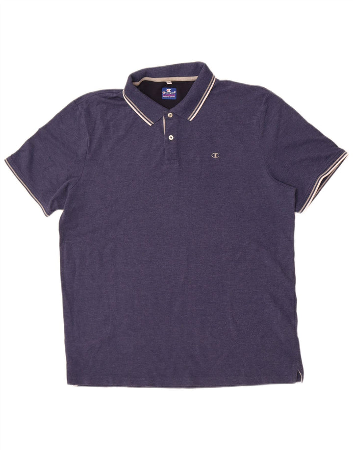 Champion Polo Hombre 3XL Azul Marino Algodón