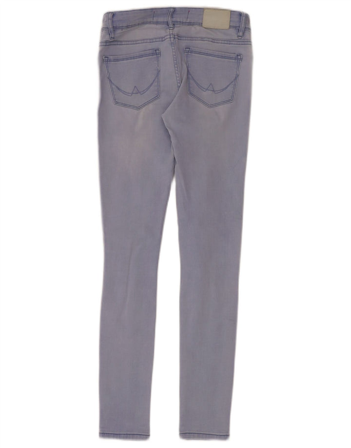 Superdry Mujer Alexia Distressed Jegging Jeans W25 L30 Algodón Azul