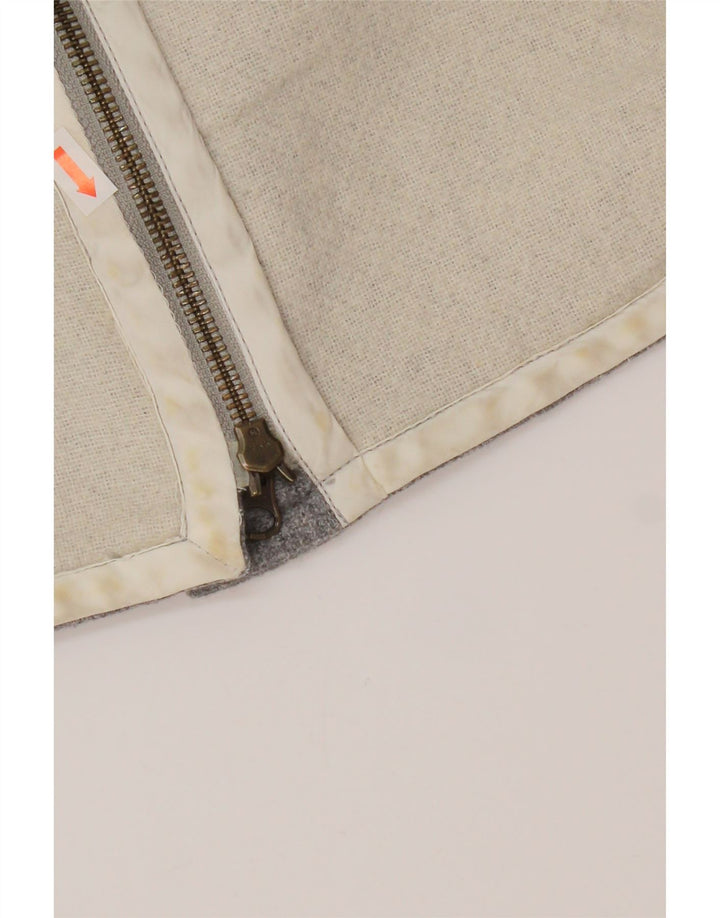 Tommy Hilfiger Abrigo con capucha para mujer UK 18 XL Lana gris