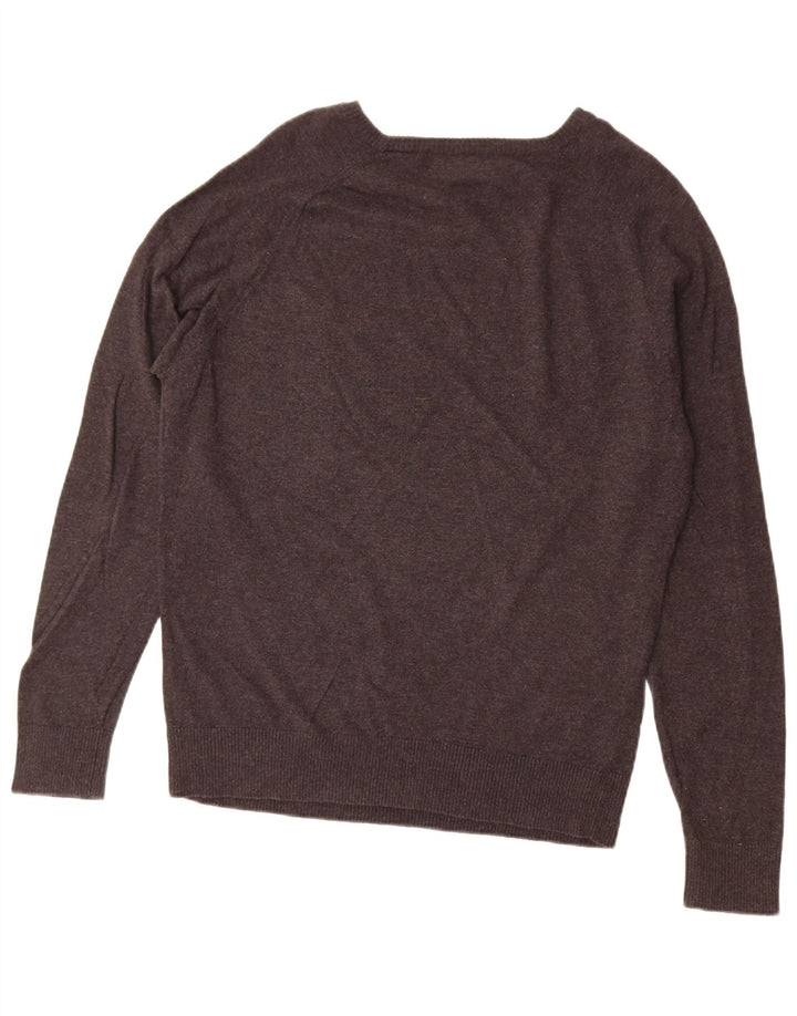 Penguin - Jersey con cuello barco para hombre, talla grande, color gris
