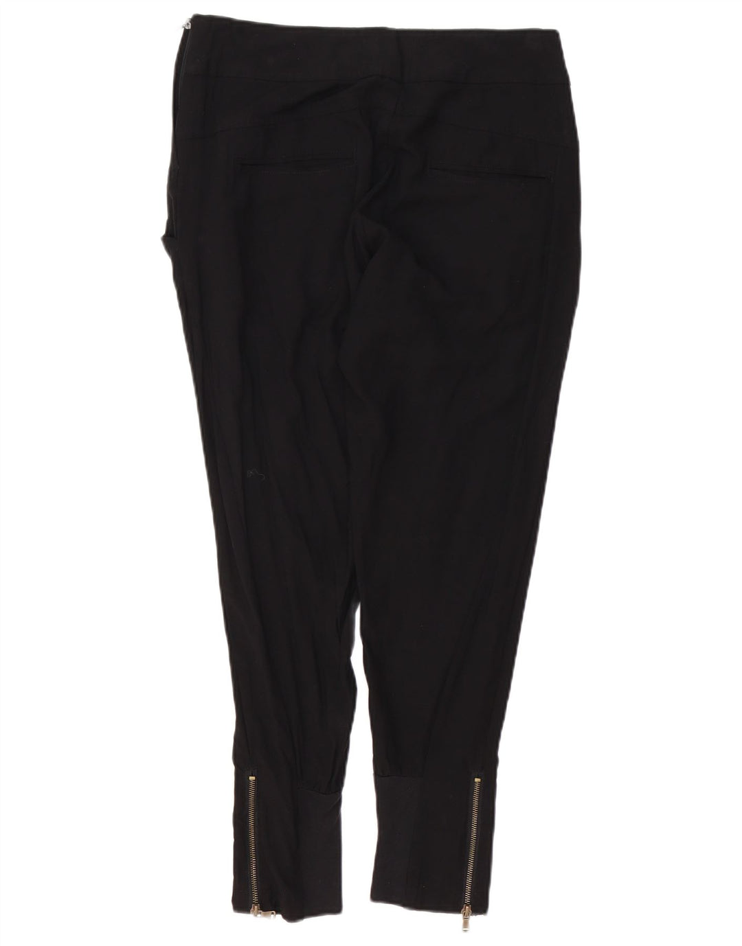 Zara Mujer Pantalones Cortos Slim Medium W28 L27 Negro