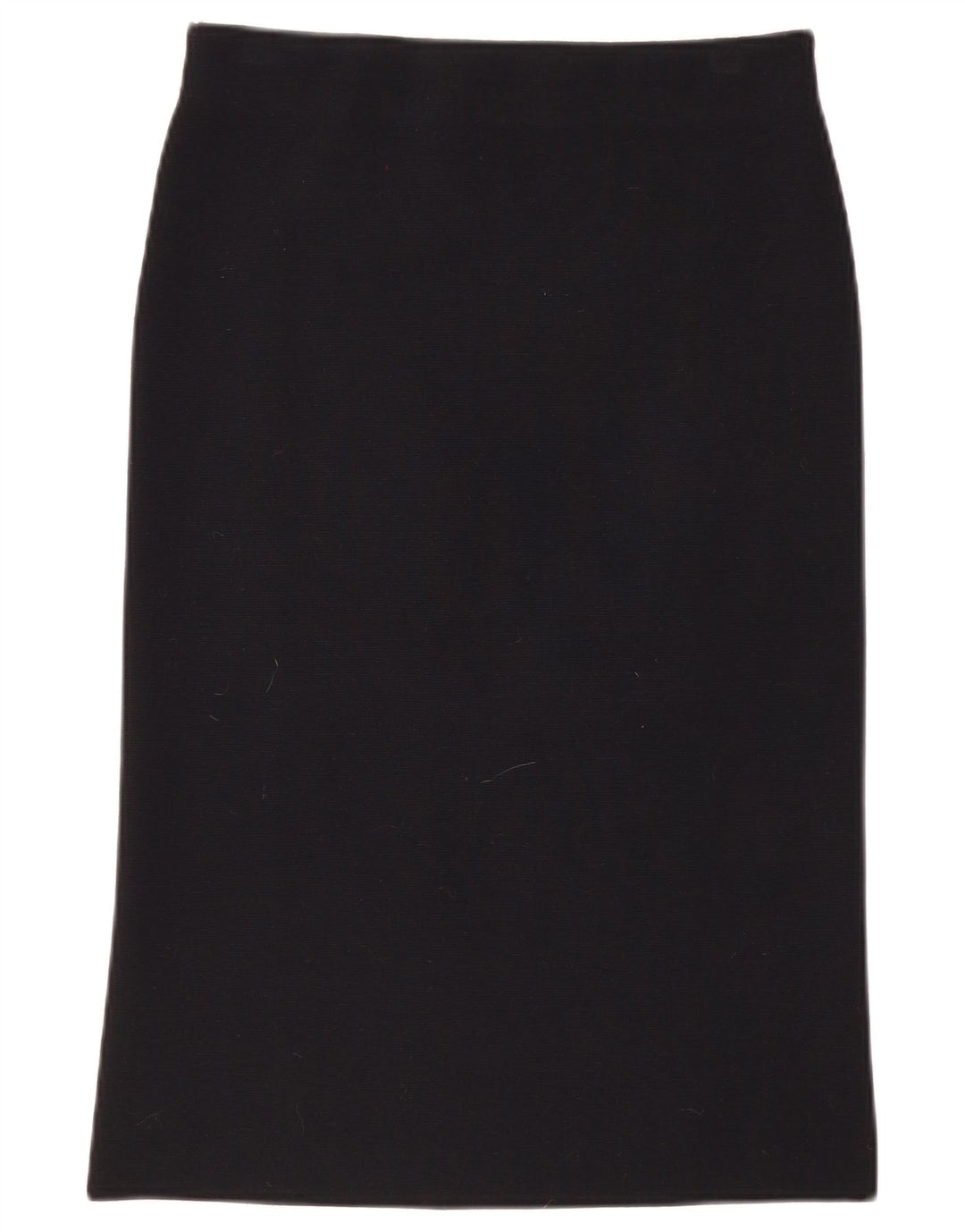 Falda recta para mujer Cos pequeña W30 lana negra