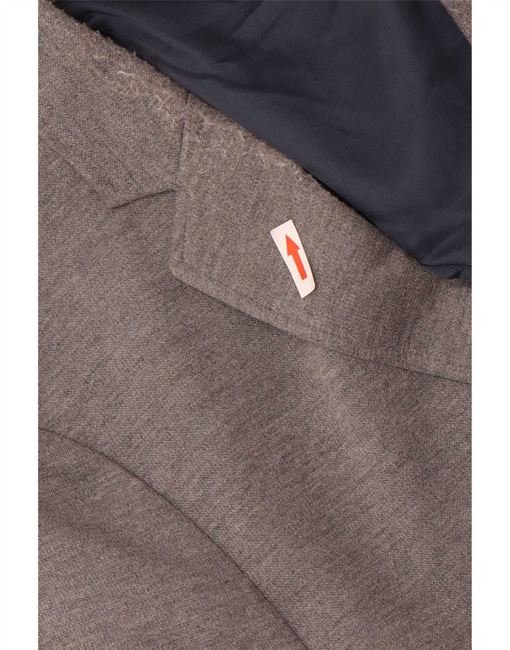 Jack Wills Chaqueta tipo blazer de 2 botones para hombre UK 38 Gris medio Poliéster Clásico