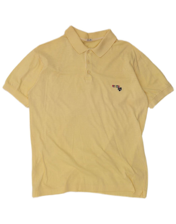 Polo Vintage Niño 15-16 Años Amarillo