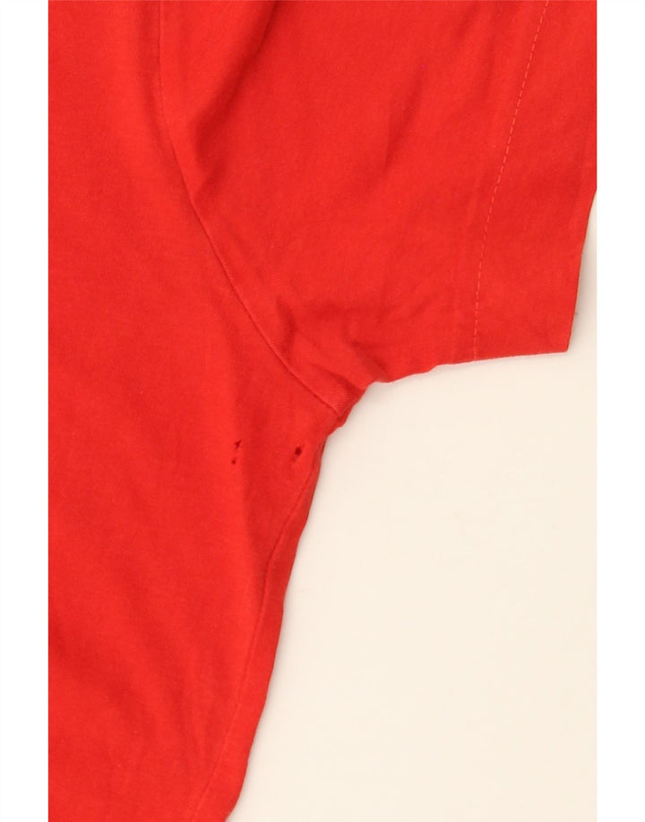 PUMA Camiseta gráfica para hombre Top mediano rojo