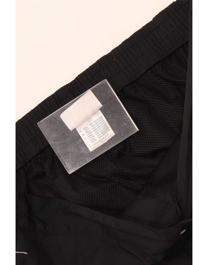 Asics Pantalones impermeables para mujer UK 44 Mediano Negro Poliéster