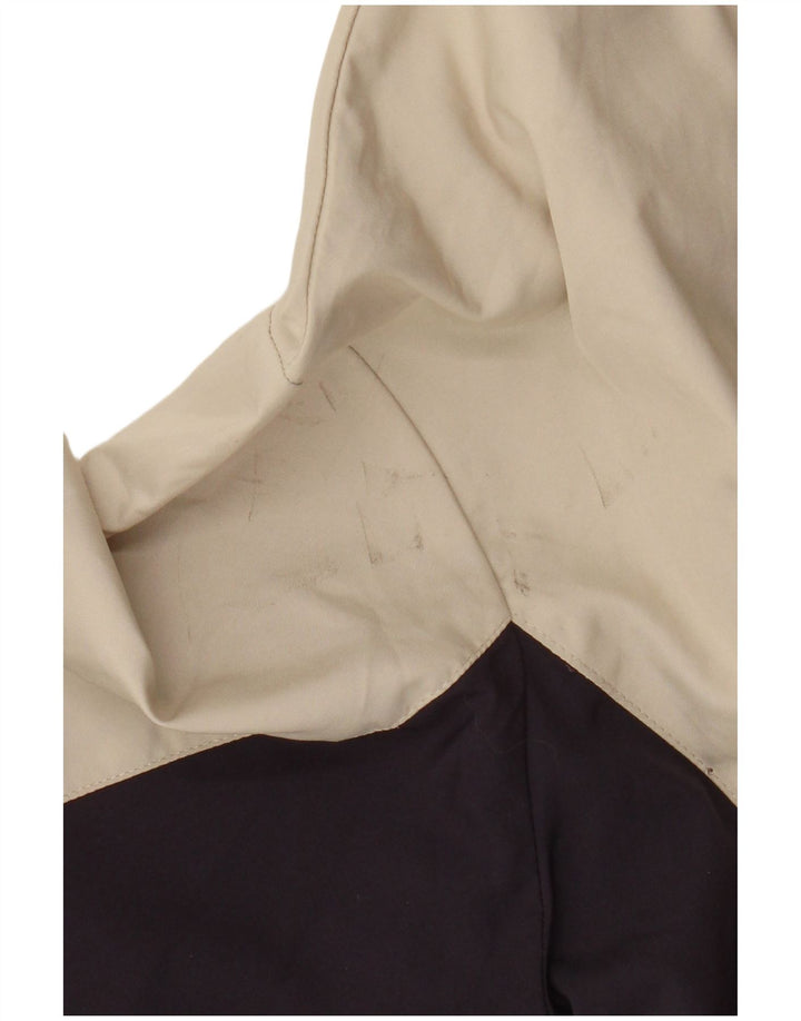 Nike Chaqueta de chándal para mujer UK 10/12 Medium Beige Colorblock