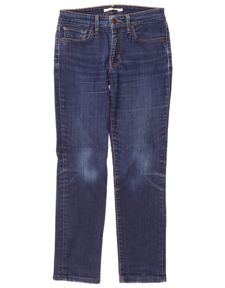 Levi's Mujer 712 Slim Jeans W27 L27 Algodón Azul