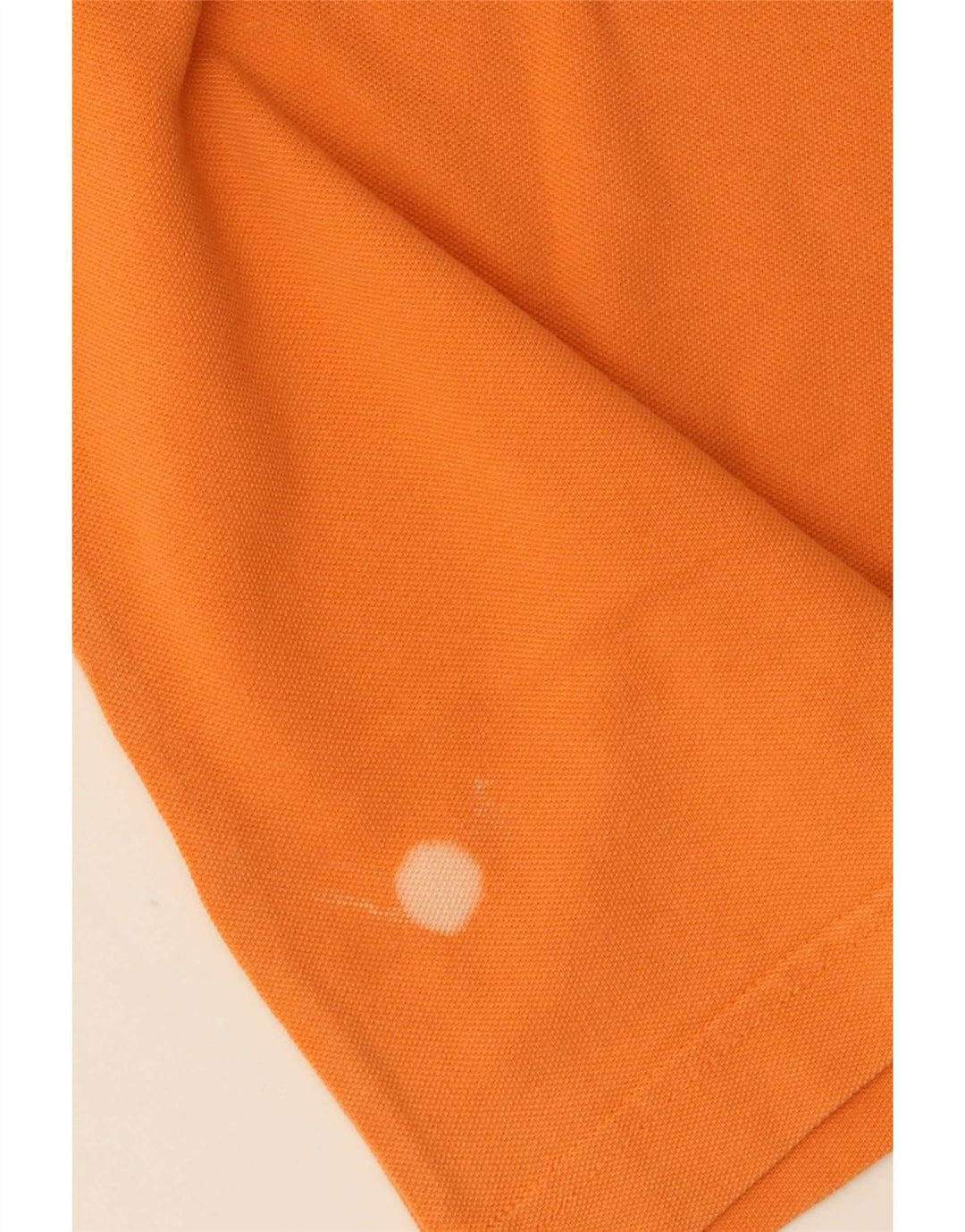 Polo Kappa Hombre Naranja Medio Algodón