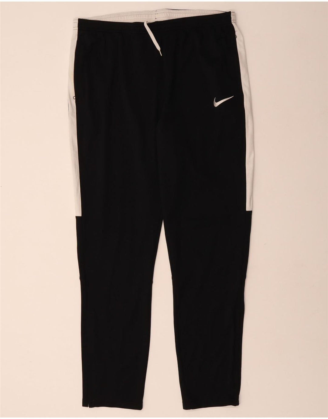 NIKE Pantalón de chándal Dri Fit para Hombre 2XL Poliéster Color Block Negro