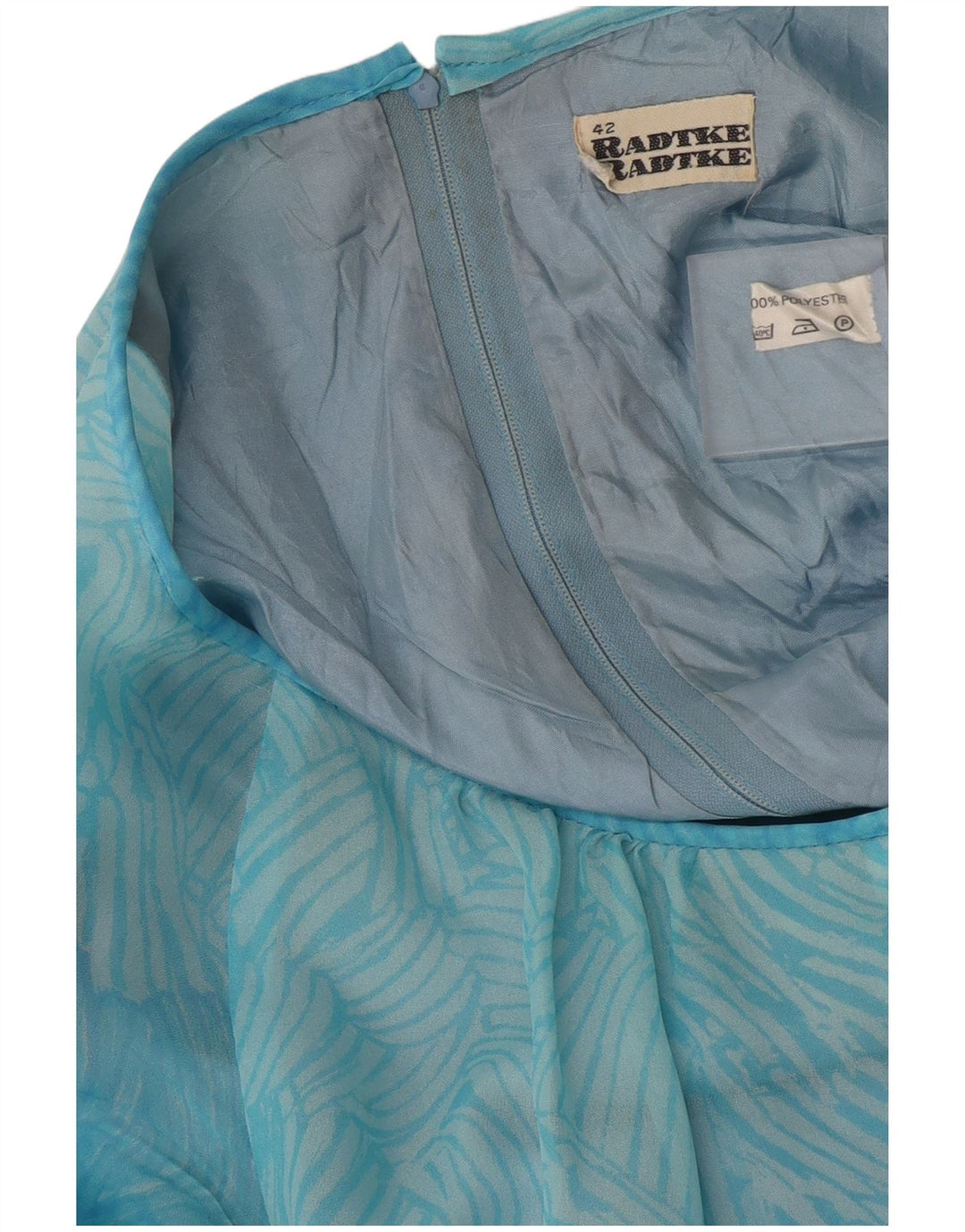 Radtke Vestido acampanado con estampado abstracto para mujer EU 42 Grande Multicolor