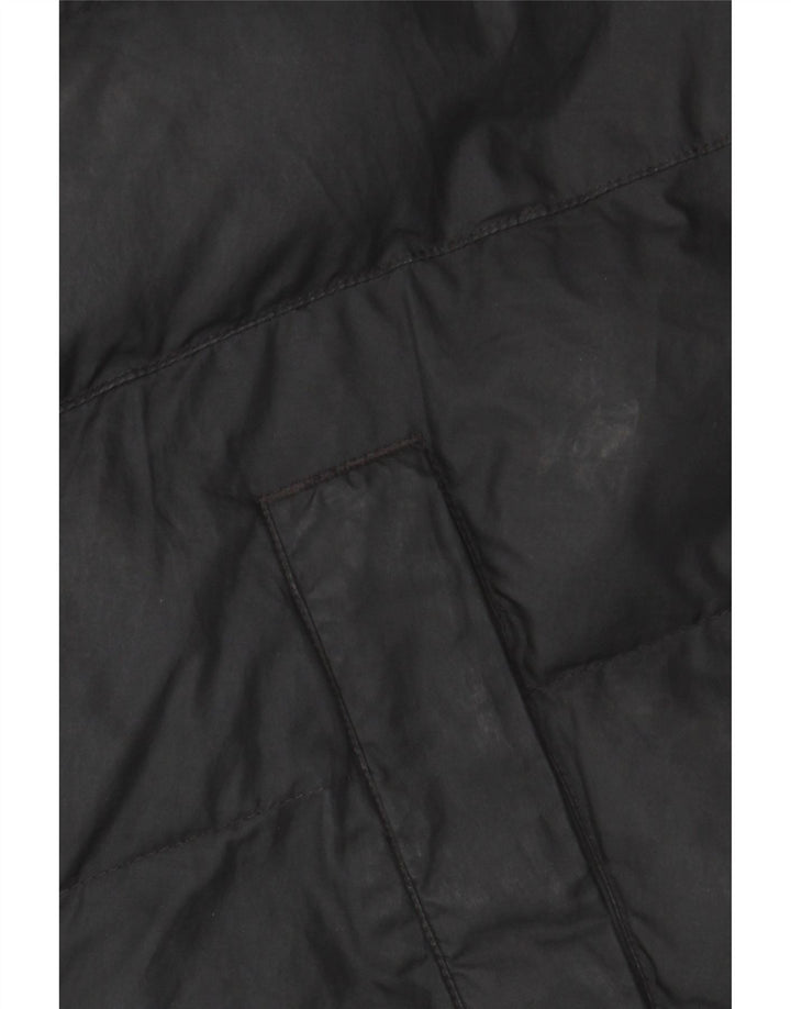 Nike Chaqueta acolchada con capucha para niños 10-11 años Mediana Negro Poliéster