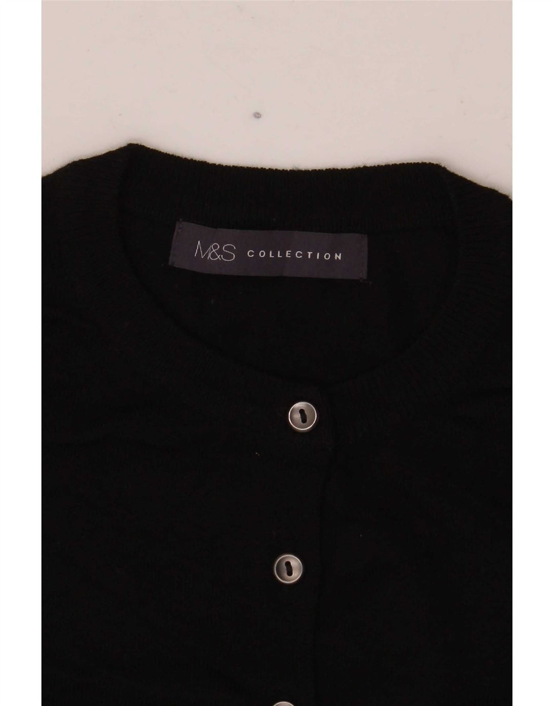 Marks & Spencer Jersey Bolero para Mujer UK 42 Mediano Negro
