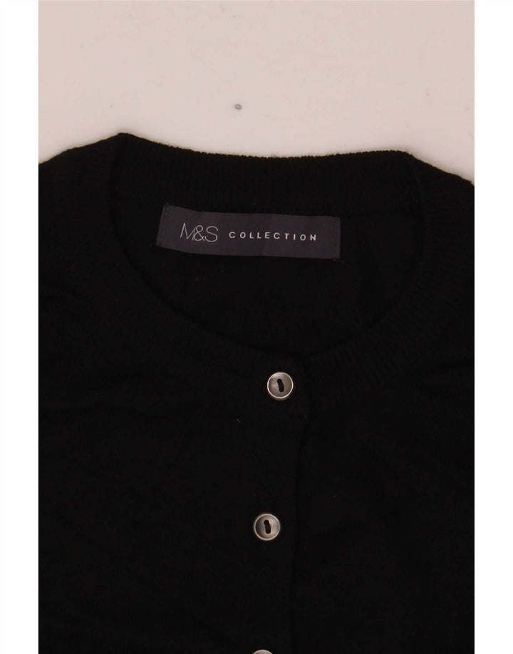 Marks & Spencer Jersey Bolero para Mujer UK 42 Mediano Negro