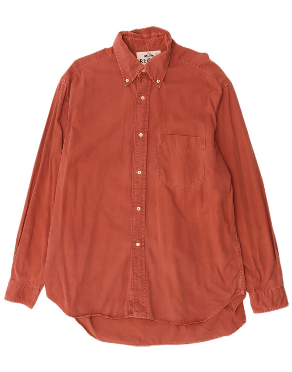 REPLAY Camisa Hombre XL Algodón Rojo